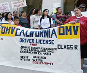 Immigrants Fighting for Their Rights to Form Human Chain