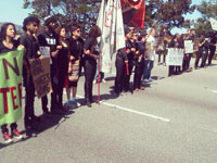 Eight Arrested in Monterey for Blocking Highway during Black and Brown Lives Matter March