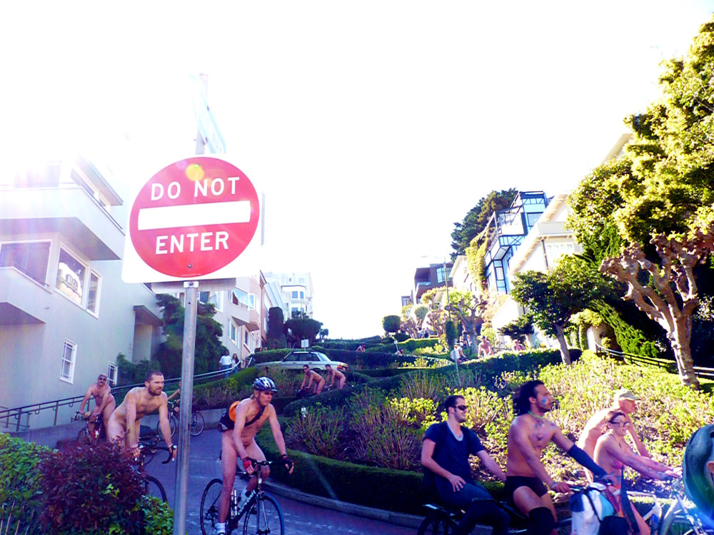 8th Annual Earth Day World Naked Bike Ride - San Francisco 