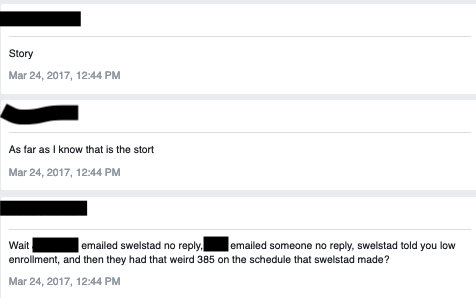 es Eric Swelstad, Department Chair of Los Angeles Valley College has used his position to run off students, sabotage their education and prevent graduation – all with the former Campus Omsbudsman Anni