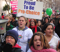 Thousands Confront "Pro-Life" March in SF