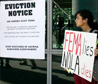 FEMA "Evicted" from Oakland on February 7th