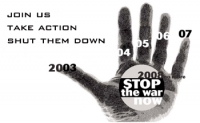 Direct Action to Stop the War Meeting on January 20th