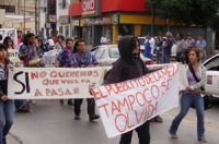 Tijuana March In Commemoration of Student Massacre