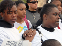 Rally and March for Oscar Grant on his 23rd birthday