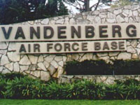 Protest at Vandenberg AFB Against Launch of Minuteman III Nuclear Missile