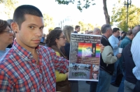 Jewish LGBT Community Commemorates the Death of Liz Trobishi and Nir Katz