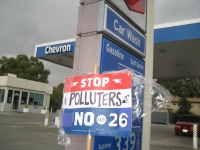 Chevron Gas Stations Site of Anti-Prop 26 Protests