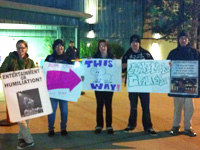 High School Students Protest Circus in Watsonville