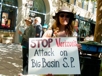 Proposed Cell Sites Threaten Santa Cruz Wildlife Area; Demonstration at Verizon Wireless