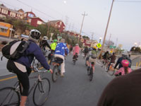 Pi(e) Day Pajama Ride with the Santa Cruz Bike Party