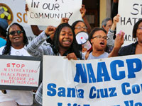 March and Prayer Vigil Held in Response to Racial Bullying at UC Santa Cruz