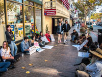 Sit-Ins Reclaim Public Space in Downtown Monterey