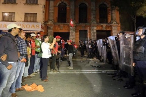 Teachers On Strike Throughout Mexico