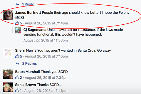 James Burtnett Highlights the Hypocrisy of Take Back Santa Cruz