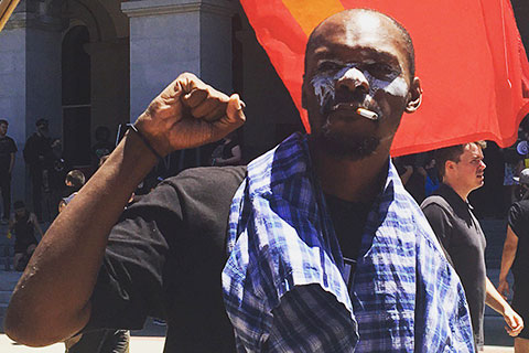 Anti-Fascists Shut Down Nazi Rally at California State Capitol