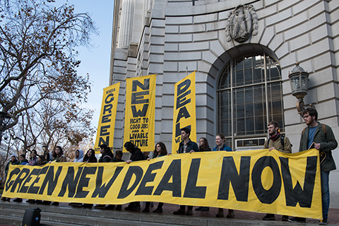 Demands Grow for a Green New Deal