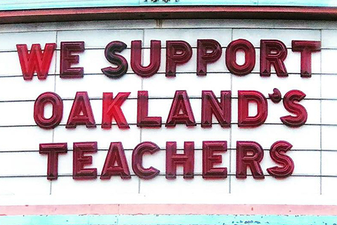 Oakland Teachers Strike