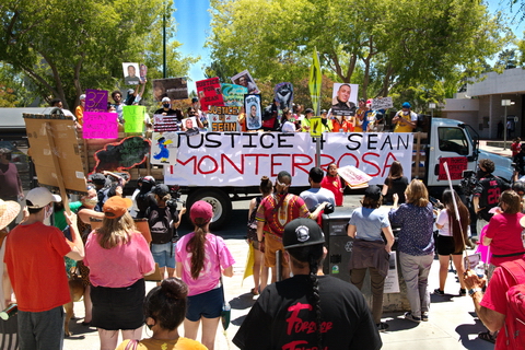 Vallejo Protest and March Demands Justice for Sean Monterrosa