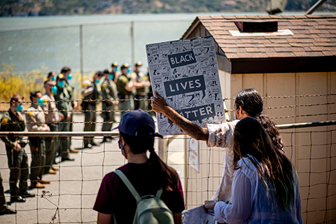 Protests Grow As Coronavirus Infections Spread Amongst Prisoners at San Quentin