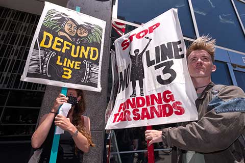 Bay Area Organizing to Stop Line 3