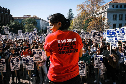 UC Workers Strike in Protest of Unfair Labor Practices