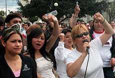 Thousands of Students March and Rally in Watsonville for Immigrant Rights