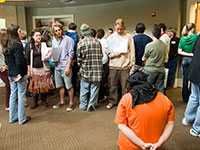 Students Against War Protest Military Recruiters at UCSC