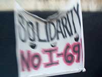 Santa Cruz Solidarity With Anti I-69 Struggle
