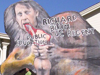Low Wage UC Service Workers Pressure Regent Richard Blum