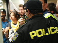 BART Action Disrupts Trains with "No Justice, No Rush" in San Francisco