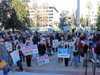Hundreds Oppose Governor Brown’s Massive Water Export Tunnels at State Capitol Rally