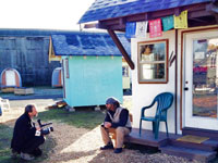 Santa Cruz Duo Documents Tour of Northwest 'Sanctuary' Camps and Villages