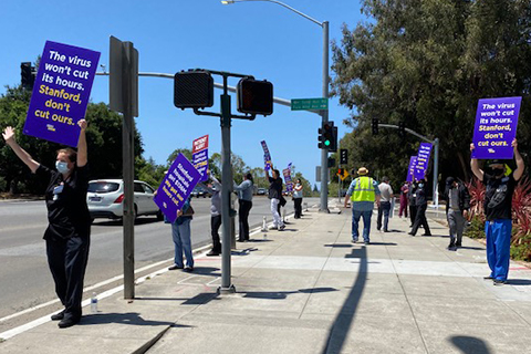 Stanford Health Care Imposes Wage Cuts on Frontline Workers