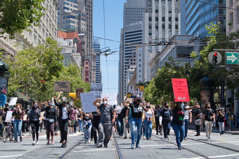 Juneteenth March and Rally at San Francisco City Hall