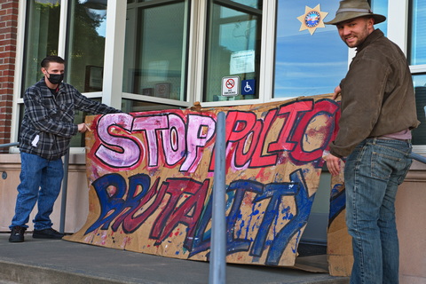 International Human Rights Day Area Protest At San Francisco's Federal Building