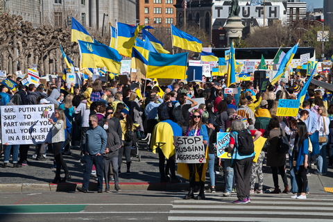 Bay Area Protests War and Russian Invasion