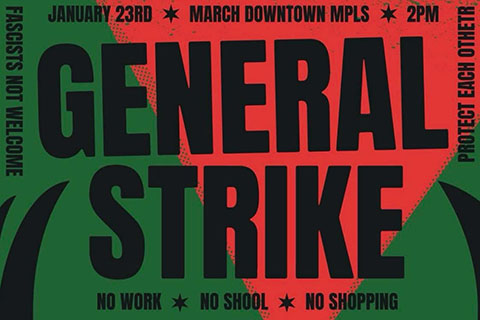 January 23: Strike ICE Out of Minnesota