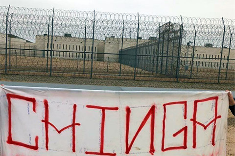 New Year's Eve Demonstration at California City ICE Detention Facility