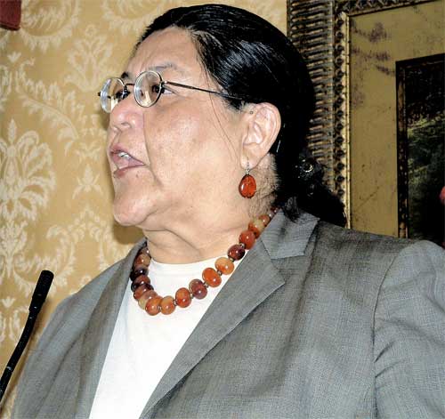 After taking a courageous stance against the ban on abortion in South Dakota, Cecilia Fire Thunder, first female president of the Oglala Sioux tribe, has been attacked by members of the Tribal Council
