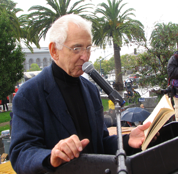 Thousands braved the cold rain in San Francisco today to say "Bush Step Down" and "Drive Out the Bush Regime".
As part of a "national day of mass resistance" San Francisco was one of of over 2