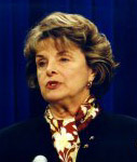 Response letter from Dianne Feinstein in regards to a call for Dick Cheney's impeachment.