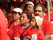Arturo Rodriguez, president of the United Farmworkers Union, is requesting that people come to the State Capitol this week and support SB180, the Fair Treatment for Farm Workers Act." Approximately 40