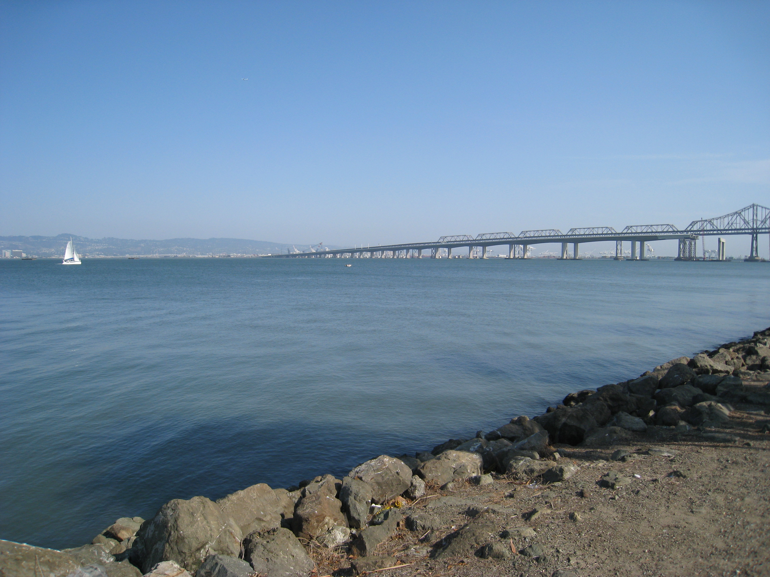 Treasure Island a man made Island is sinking and San Francisco has no