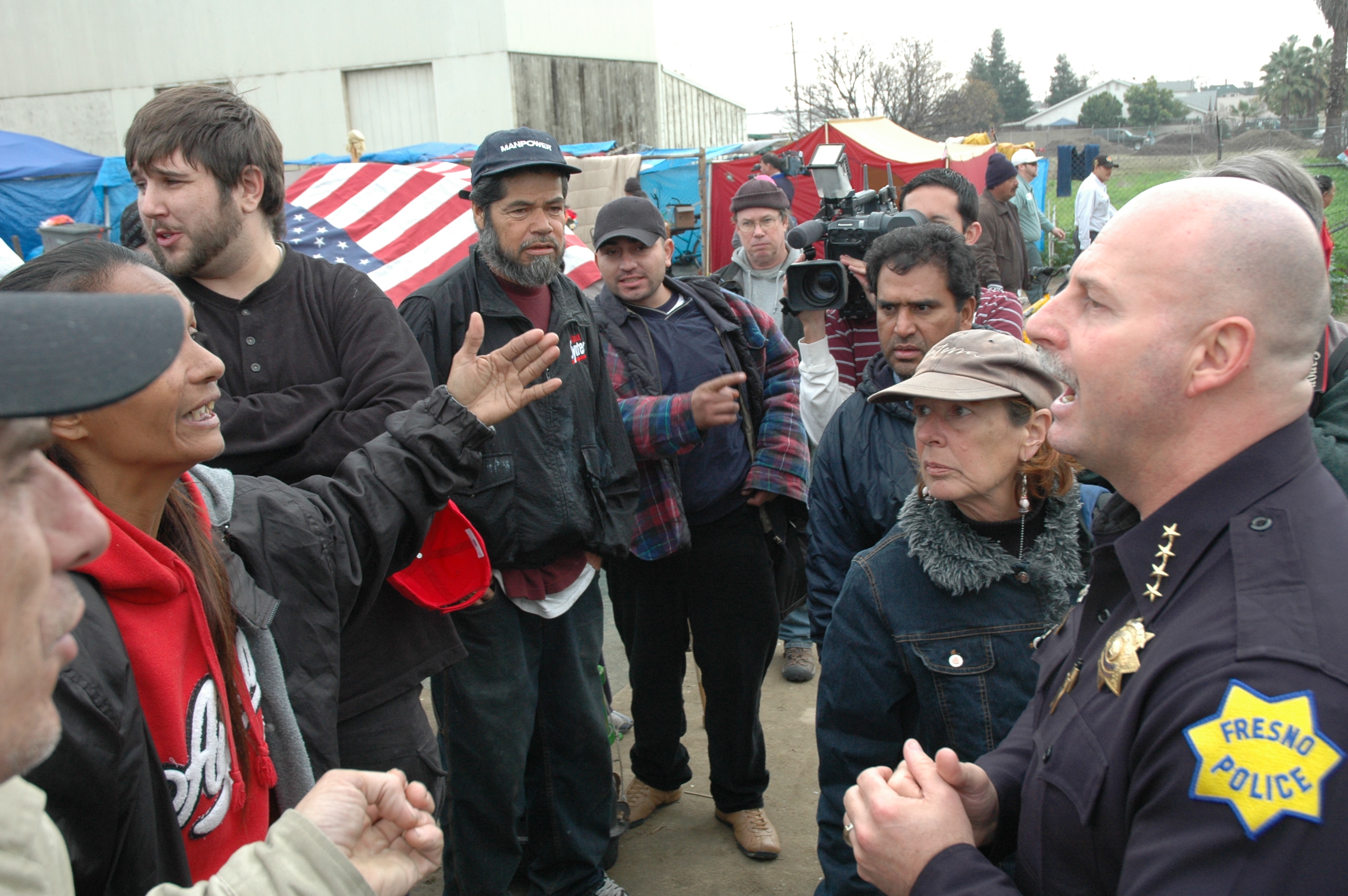 Police Evict the Homeless in Fresno Indybay