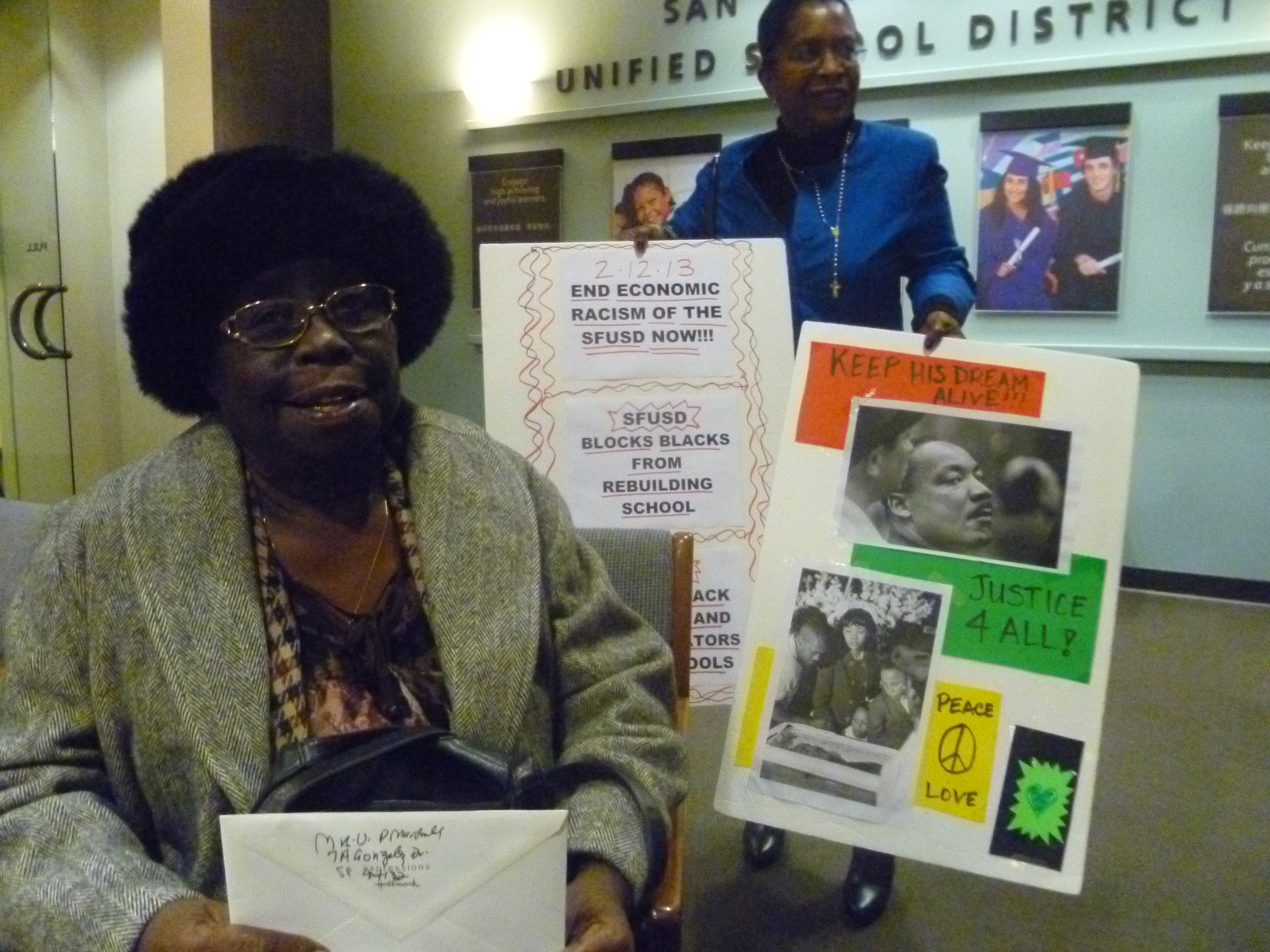 SFUSD School Bd Exclusion Of Dr. Espanola Jackson From Speaking and