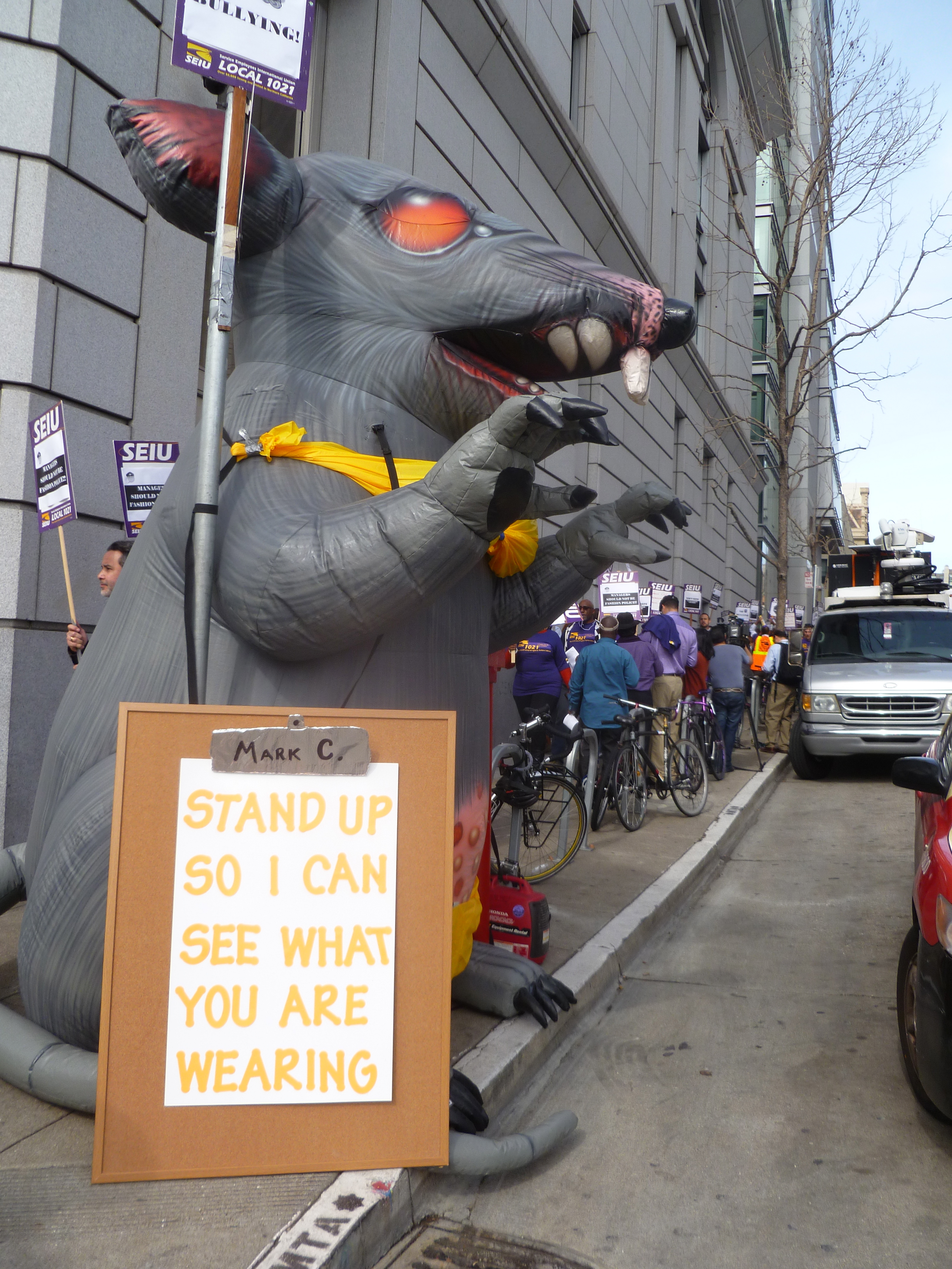 Rat Intimidation SF Court Workers Demand A Halt To Sexual Harassment & Workplace ...