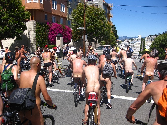 Heck, lets just call it the Third Annual World Naked Bike Ride - San Franci...