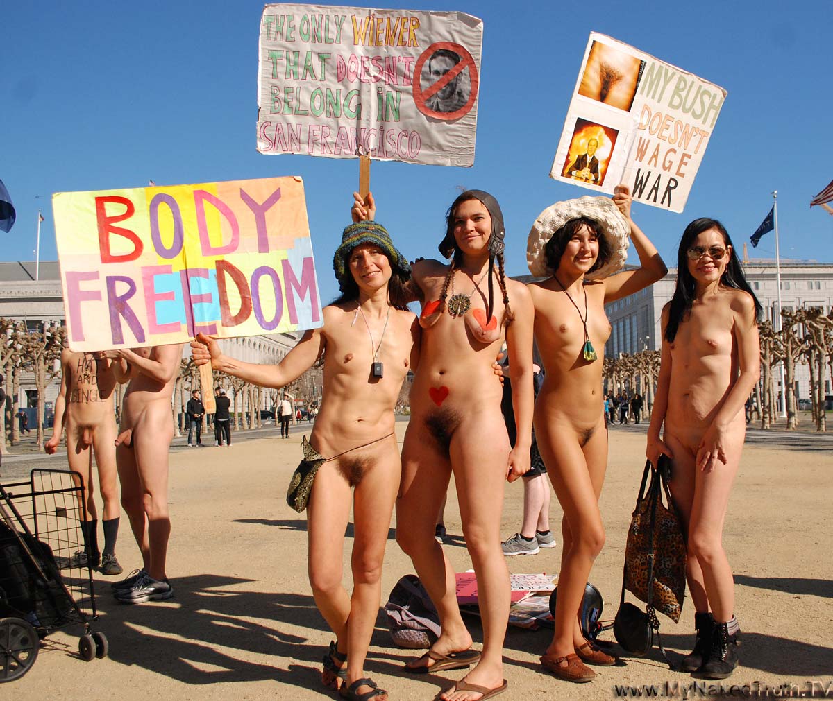 Nude Women's Day Parade : Indybay