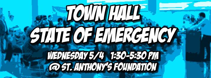 SF Town Hall: Homeless State of Emergency @ St. Anthony's Conference Room | San Francisco | California | United States